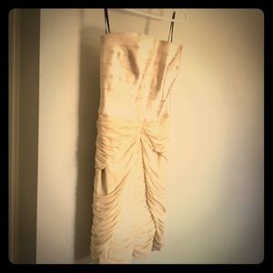 Strapless Bebe dress